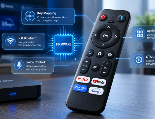 What Can Be Customized in TV Box Remote Firmware?